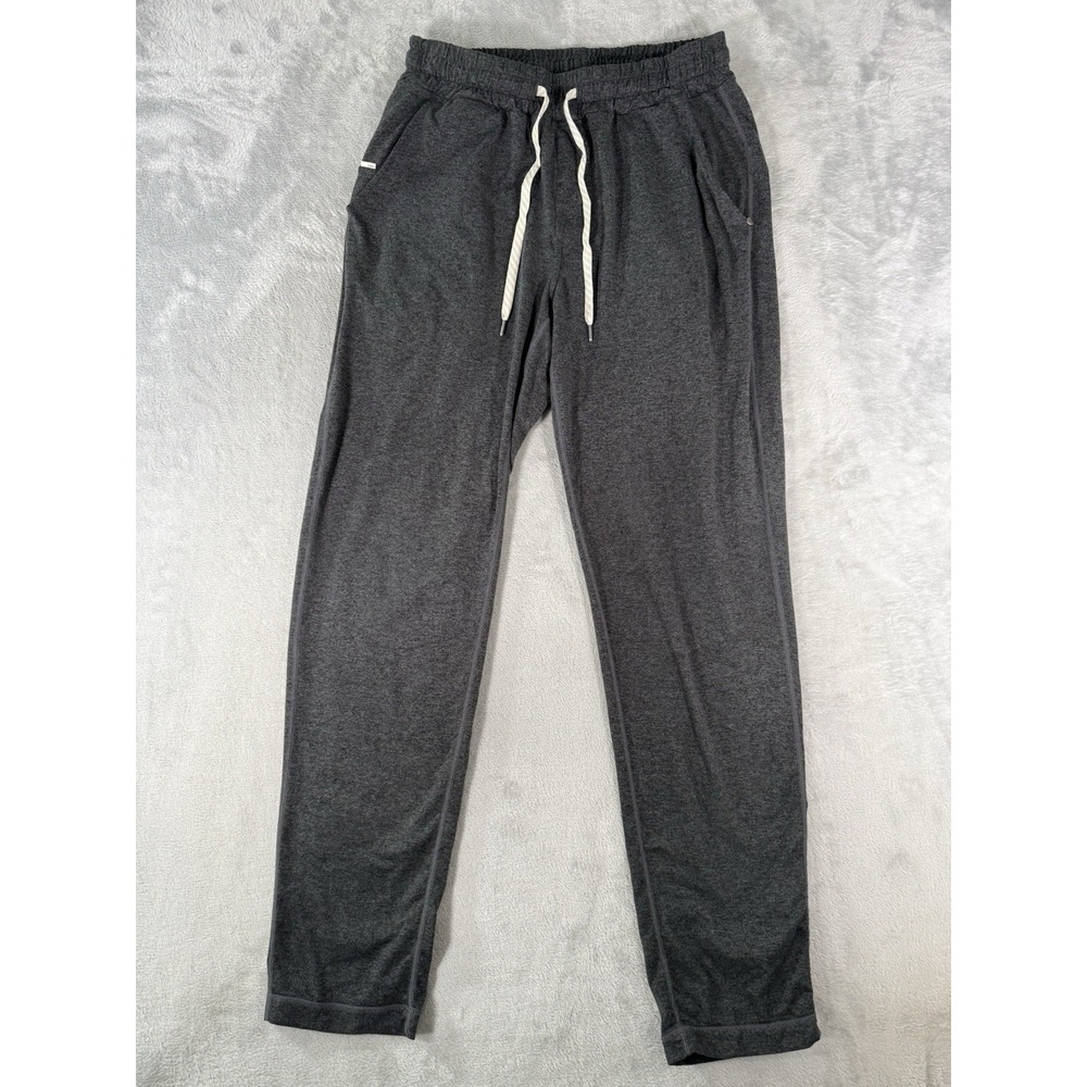 Vuori Pants Mens‎ Medium Grey Ponto Performance Stretch Lounge Sweatpants V418